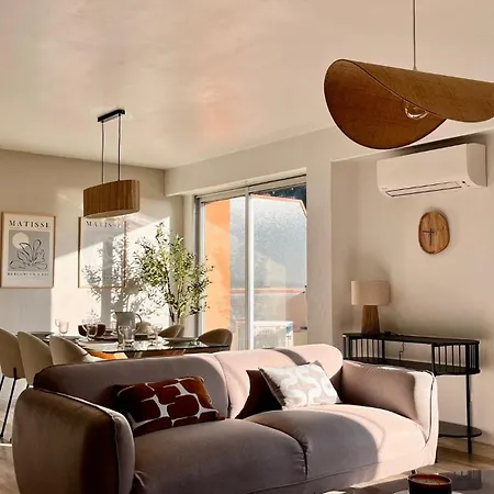 L Olivier - Vue - Clim - Piscine - Tennis - 6p Nice